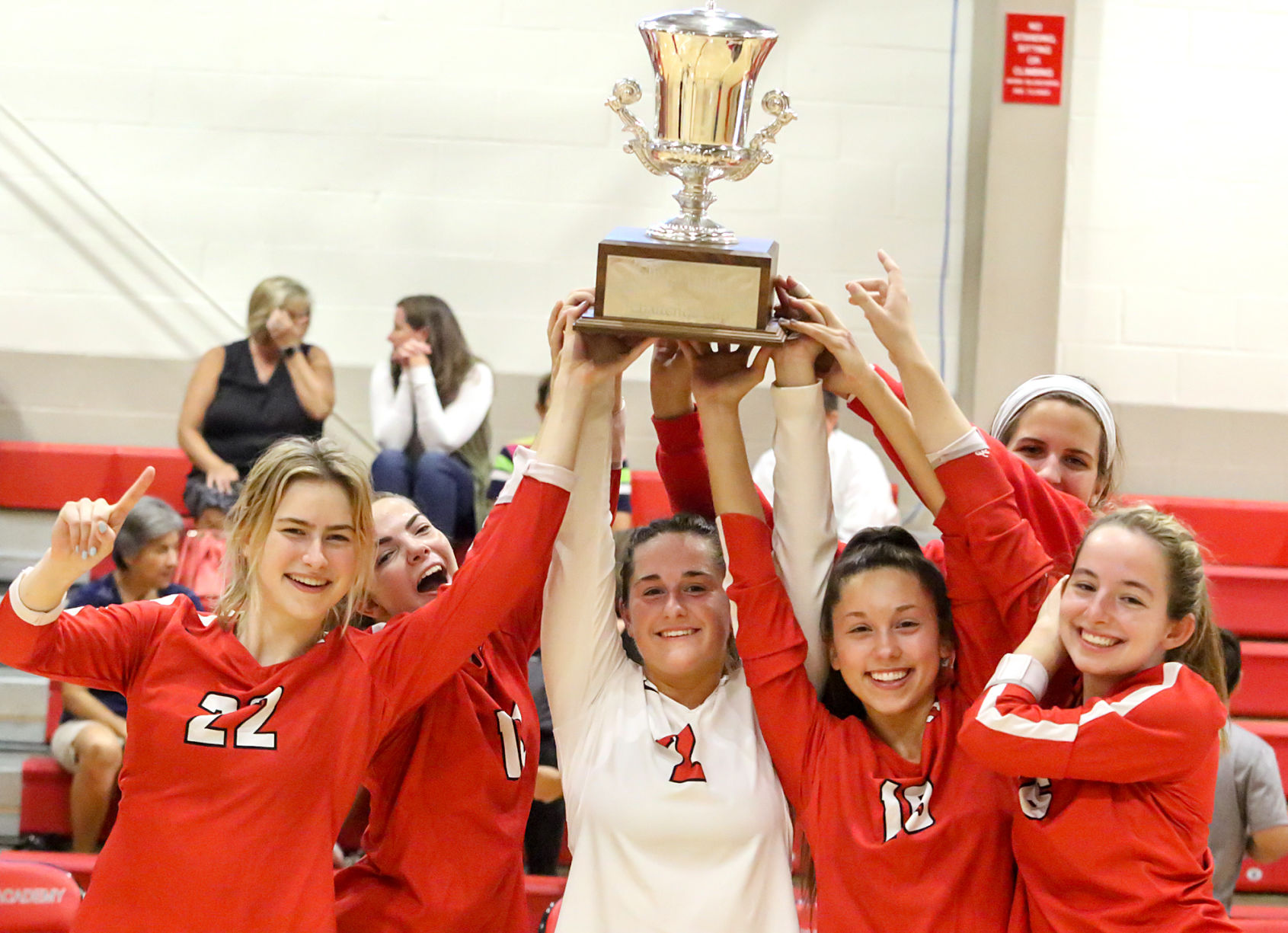 Ursuline vs. Visitation volleyball